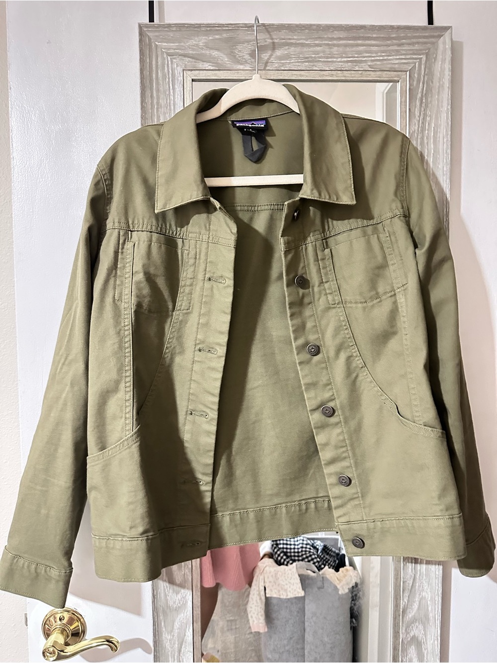 Patagonia Olive Green Utility Jacket - Womens Jacket & Coat